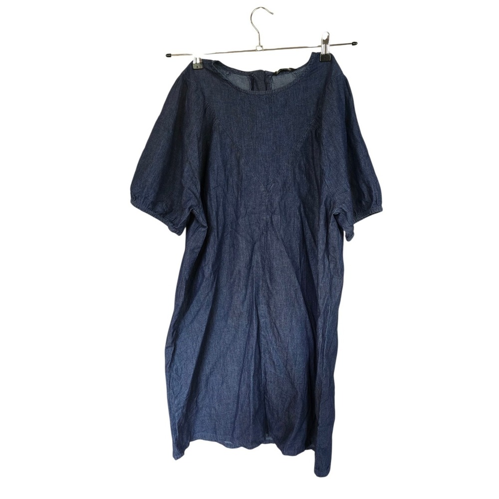 Women's Navy Blue Dress Size Midi